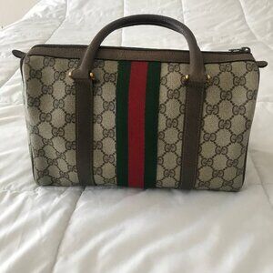 Vintage Gucci GG Boston Bag